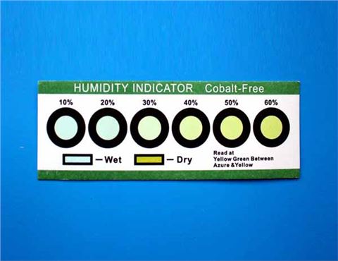六點(diǎn)濕度指示卡
